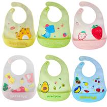 Babador Infantil Impermeável C/ Bolso pega Migalhas - Castela Babador Infantil Impermeável C/ Bolso pega Migalhas - Castela