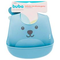 Babador Infantil - Pega Migalhas - Gumy - Azul - Buba Babador Infantil - Pega Migalhas - Gumy - Azul - Buba