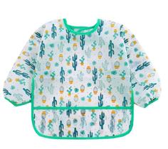 Babador manga longa BLW Baby - Cactos Babador manga longa BLW Baby - Cactos