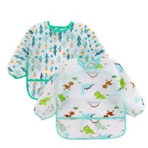 Babador manga longa BLW Kit 2Unds - Dino e Cactos Babador manga longa BLW Kit 2Unds - Dino e Cactos