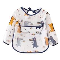 Babador Manga Longa BLW Proteção Dupla Impermeável Jacaré Babador Manga Longa BLW Proteção Dupla Impermeável Jacaré