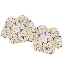 Babador Manga Longa Impermeável BLW Kit 2Unds Alce Babador Manga Longa Impermeável BLW Kit 2Unds Alce