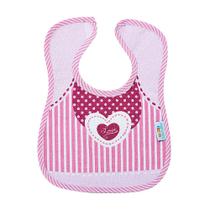 Babador Mini Herdeiros love com forro PVC 6502