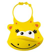 Babador Para Bebe Girafa de Silicone Silybib Multikids Baby