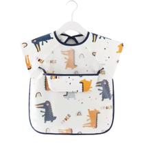 Babador Regatinha BLW Proteção Dupla Impermeável Jacaré Baby - Minha Estrelinha