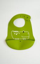 Babador Silicone Bebe Jacaré Pippo