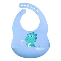 Babador Silicone Cata Migalhas Dinossauro Petit Pia - Petit Piá Babador Silicone Cata Migalhas Dinossauro Petit Pia - Petit Piá