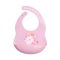 Babador Silicone Cata Migalhas Gatinha Petit Pia