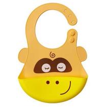 Babador Silicone Macaquinho Babador Silicone Macaquinho