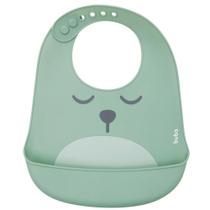 Babador Silicone Pega Migalhas Gumy Verde +3 Meses Buba