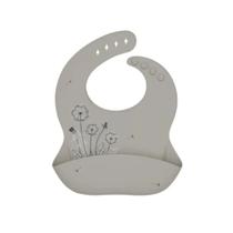 Babador Silicone Platinum Flora Sand - Kikka Boo