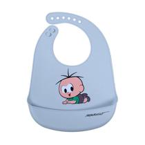Babador Silicone Turma Da Monica Baby Cebolinha