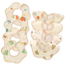 Babadores de bebê MUSBUY Muslin de 4 camadas 100% algodão orgânico para meninas