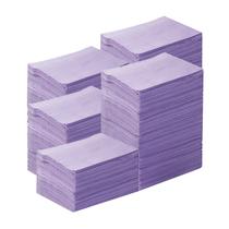 Babadores dentais JMU 500 roxos descartáveis de 3 camadas 33,5 x 45 cm (500 mL) Babadores dentais JMU 500 roxos descartáveis de 3 camadas 33,5 x 45 cm (500 mL)