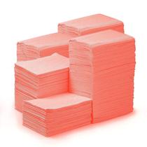 Babadores dentários descartáveis JMU 500, pacote com 3 camadas, laranja, 33,5 x 45 cm Babadores dentários descartáveis JMU 500, pacote com 3 camadas, laranja, 33,5 x 45 cm