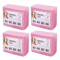 Babadores dentários descartáveis ONEMED 500 unidades 13x18cm à prova d'água Babadores dentários descartáveis ONEMED 500 unidades 13x18cm à prova d'água