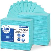 Babadores dentários descartáveis TENKAIWICK 480, pacote impermeável Babadores dentários descartáveis TENKAIWICK 480, pacote impermeável