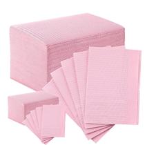 Babadores dentários JMU descartáveis 400 peças 33,5x45cm rosa Babadores dentários JMU descartáveis 400 peças 33,5x45cm rosa