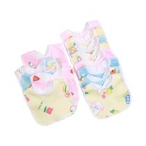 Babadores Impermeáveis De Cartoon Para Bebês, Conjunto De 5 Peças, Super Macios Em Veludo Cristal,