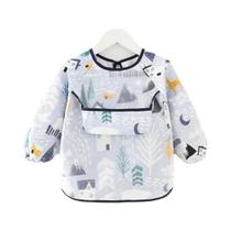 Babadores Impermeáveis De Manga Longa Para Bebês Recém-Nascidos, Roupas Para Alimentação Infantil,