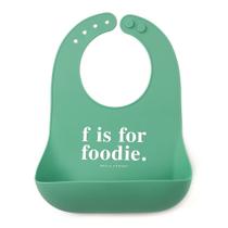 Babete de bebê Bella Tunno à prova d'água de silicone ajustável de 4 a 36 meses Babete de bebê Bella Tunno à prova d'água de silicone ajustável de 4 a 36 meses