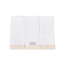 Babete Fralda Loupiot Cores Bege - 3 Unidades Babete Fralda Loupiot Cores Bege - 3 Unidades