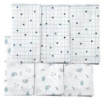 BABETE INCOMFRAL MASCULINO - Kit com 3 Panos de Boca em Algodão BABETE INCOMFRAL MASCULINO - Kit com 3 Panos de Boca em Algodão