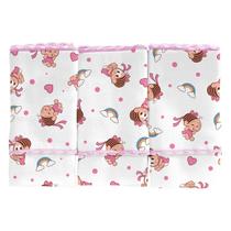 Babete paninho de boca t. da mônica 100% algodão incomfral