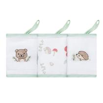 Babete Papizinha C/3 Masculino Verde/Floresta 1094/2096