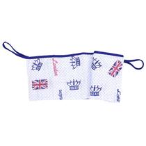 Babete Soft Baby Nice - REF3464 - Marinho - 2 Unidades