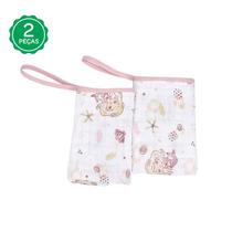 Babete Soft Cia do Nenem Sereia - 2 Unidades