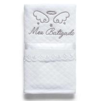 Babinha Batizado Hug A1322A Cor: Branco