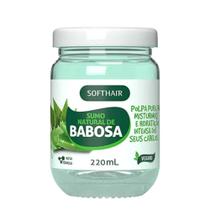 Babosa para o Cabelo Hidratação Sumo Natural Polpa Anti Queda 220ml Soft Hair