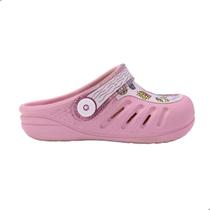 Babuch Infantil Grendene Kids Disney Snug Rosa Médio