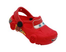 Babucha Infantil Cars Vermelho ref. 560 Sola de Borracha - NS Shoes