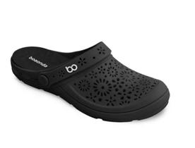 Babuche Boa Onda Feminino Nellie Preto - 1317