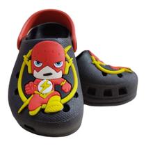 Babuche Calcfacil Infantil Herois Flash Piscina e Escola