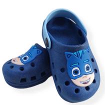 Babuche Calcfacil Infantil PJ Mask Piscina Escola Caminhada