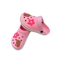 Babuche Capivara Coração Menina Sandália Leve Tamanho 33 ao 40