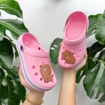 babuche capivara sandália infantil adulto lisa promoção original