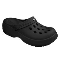 Babuche Clog Boaonda Feminino Bella Plataforma Solado Alto Conforto Original - Babuche Clog Boaonda Feminino Bella Plataforma Solado Alto Conforto Original -