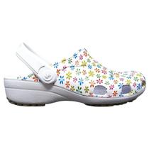 Babuche Clog Casual Feminino SoftWorks Mania Confortável Para Passeios Com Estampa Floral BB32 Babuche Clog Casual Feminino SoftWorks Mania Confortável Para Passeios Com Estampa Floral BB32