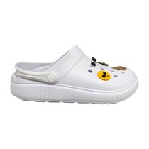 Babuche Clog Feminino Eva Leve e Macio Com Bottons Moleca 5832101 Babuche Clog Feminino Eva Leve e Macio Com Bottons Moleca 5832101