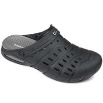 Babuche Clog Masculino Ravi Preto Grafite Boaonda 2246-101-001