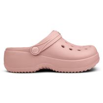 Babuche Feminina Boa Onda EVA Super Leve Plataforma 2522-110 Cor:Rosa ClaroTamanho:35Gênero:Mulher