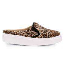 Babuche Feminino Leopardo Conforto Macio Moderno Estilo Primavera Verão 25 e26 Babuche Feminino Leopardo Conforto Macio Moderno Estilo Primavera Verão 25 e26