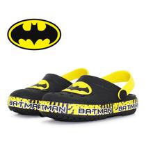 Babuche Infantil Batman Chinelo Slide Sandália Super Heróis
