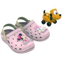 Babuche Infantil Disney Pluto Menina - Rosa