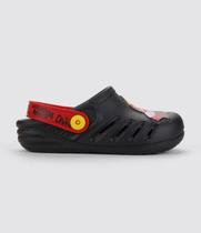 Babuche Infantil Grendene Disney Ready - Preto/Vermelho