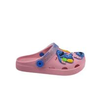 Babuche infantil grendene kids - 23348 - rosa / azul / amarelo - 30